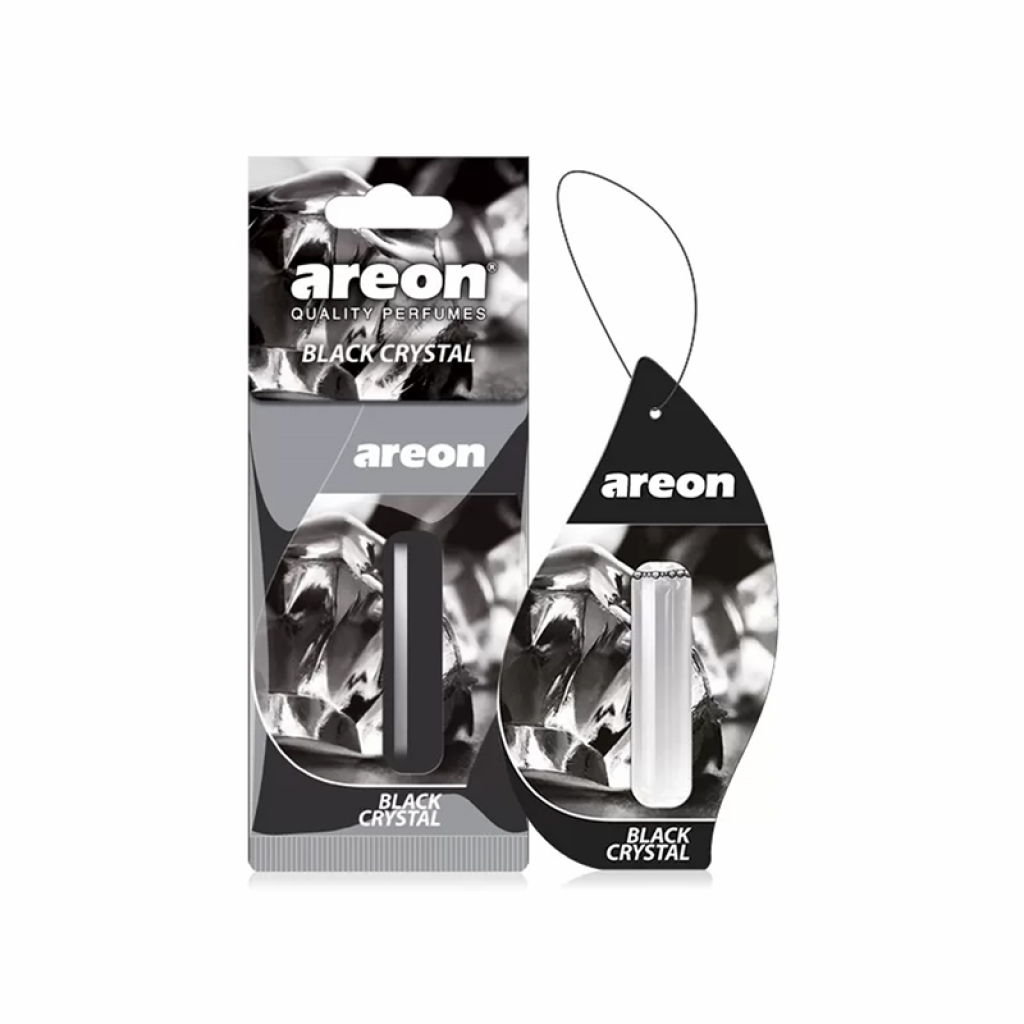 Ароматизатор за кола Areon - Черен кристал, течен, 5 mlна ниска цена с бърза доставка - BestPC.BG