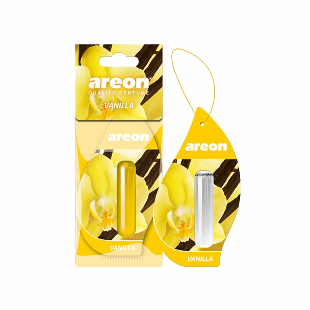 Продукт Areon Ароматизатор за кола - Ванилия, течен, 5 mlна ниска цена с бърза доставка - BestPC.BG