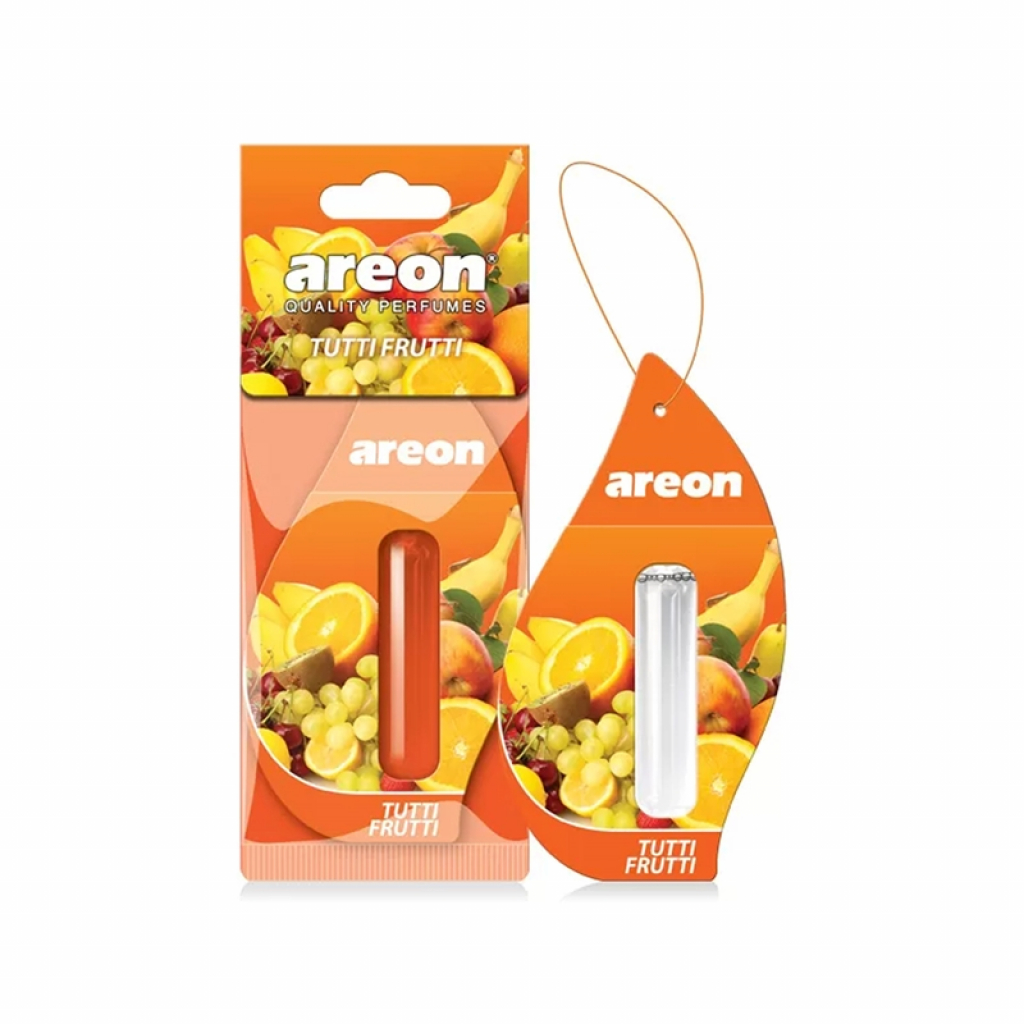Продукт Areon Ароматизатор за кола - Тути Фрути, течен, 5 mlна ниска цена с бърза доставка - BestPC.BG