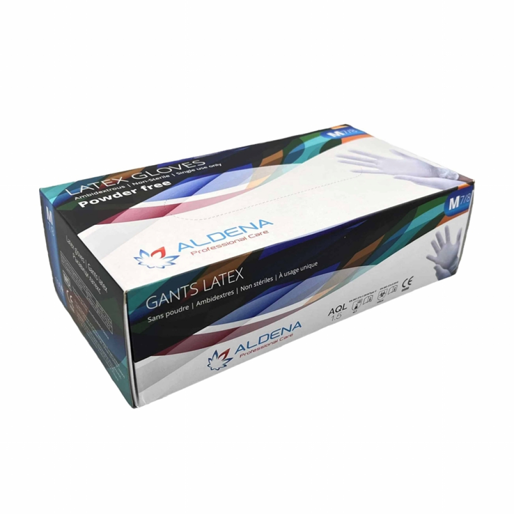 Почистващ продукт Aldena Ръкавици, латексови, S, нестерилни, без пудра, 100 брояна ниска цена с бърза доставка - BestPC.BG