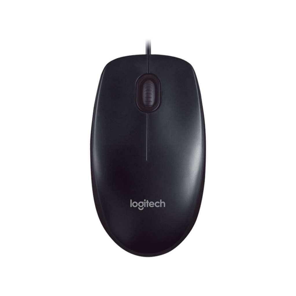Мишка Logitech M90, оптична, USB, 1000 dpi, чернана ниска цена с бърза доставка - BestPC.BG