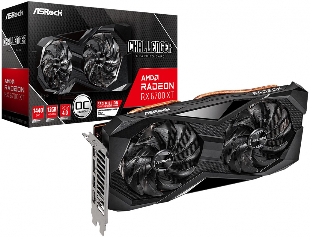Видеокарта AMD Radeon RX 6700 XT Challenger D 12GB GDDR6на ниска цена с бърза доставка - BestPC.BG