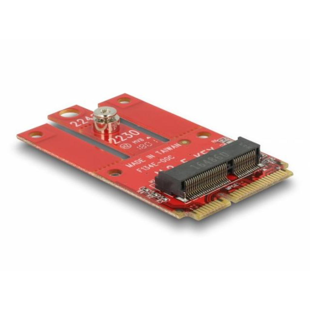 Кутия/Чекмедже за HDD Адаптер Delock, Mini PCIe към M.2 Key E slotна ниска цена с бърза доставка - BestPC.BG