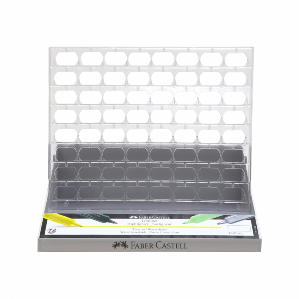 Faber-Castell Дисплей, за текст маркери, празен, за 64 брояна ниска цена с бърза доставка - BestPC.BG