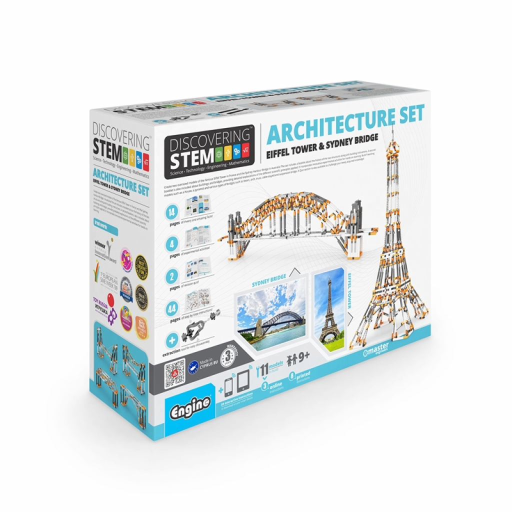 Продукт Engino Конструктор STEM Discovering - Архитектурана ниска цена с бърза доставка - BestPC.BG