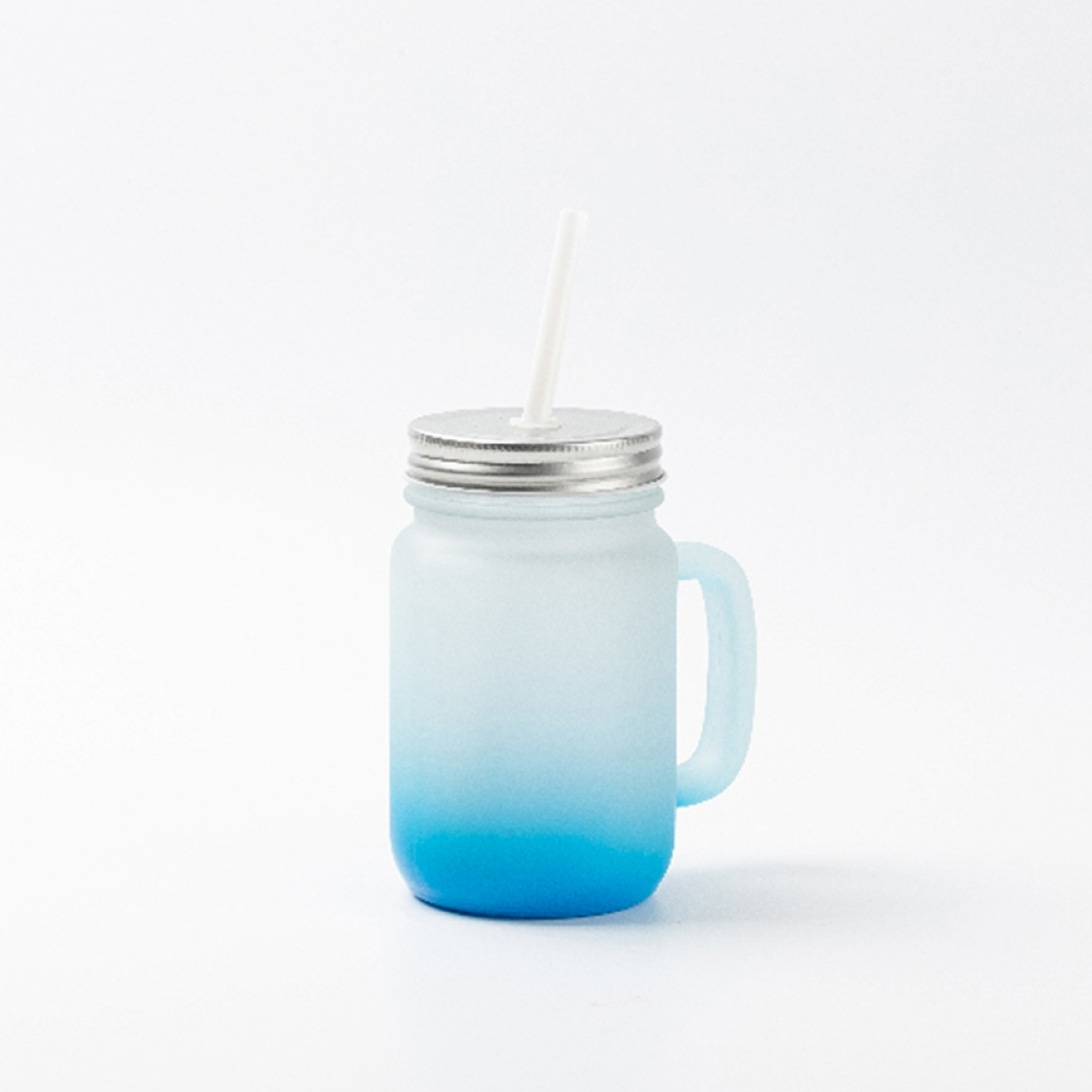 Продукт BESTSUB Буркан за сублимация Frosted, светлосин, 350mlна ниска цена с бърза доставка - BestPC.BG