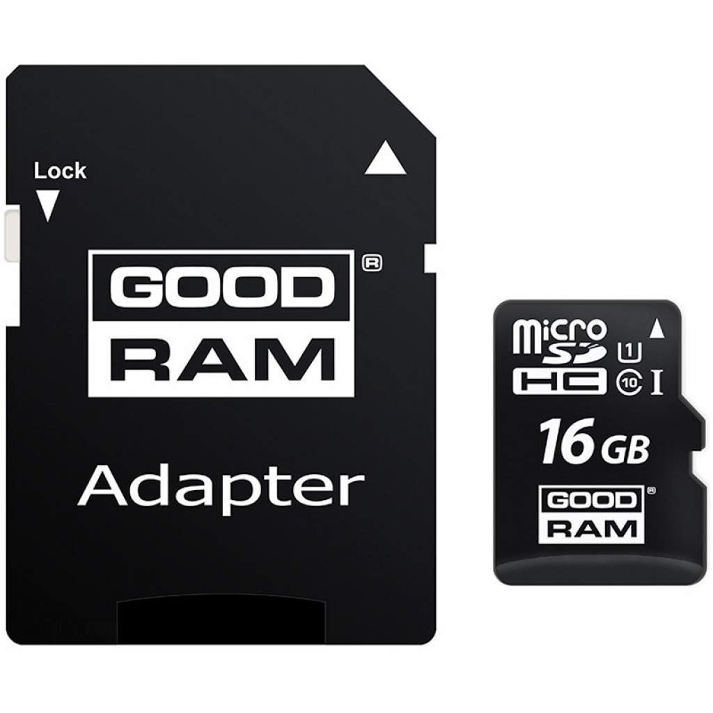 SD/флаш карта Goodram 128GB MICRO CARD class 10 UHS I + adapterна ниска цена с бърза доставка - BestPC.BG