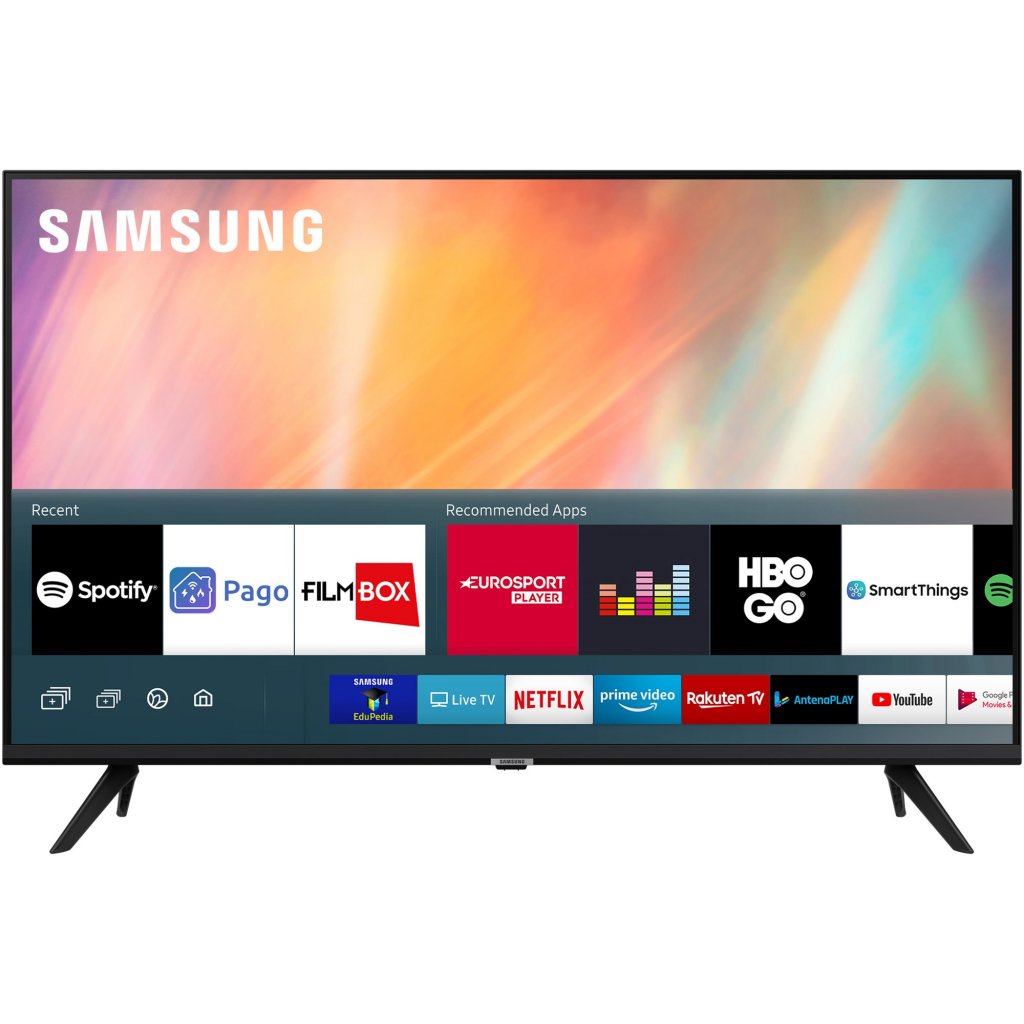Телевизор Samsung 43AU7092, 43" 3840 x 2160 4K UHD, LED, SMART, WiFi, Bluetooth, Tizenна ниска цена с бърза доставка - BestPC.BG