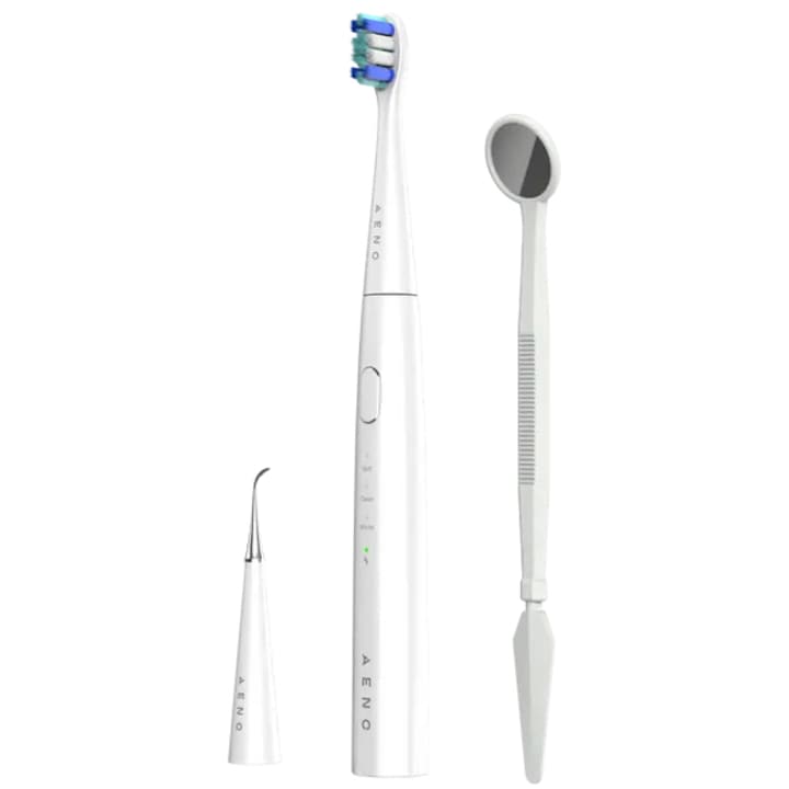 Четка за зъби AENO Sonic Electric toothbrush, DB8: White, 3modes, 3 brush heads + 1 cleaning toolна ниска цена с бърза доставка - BestPC.BG