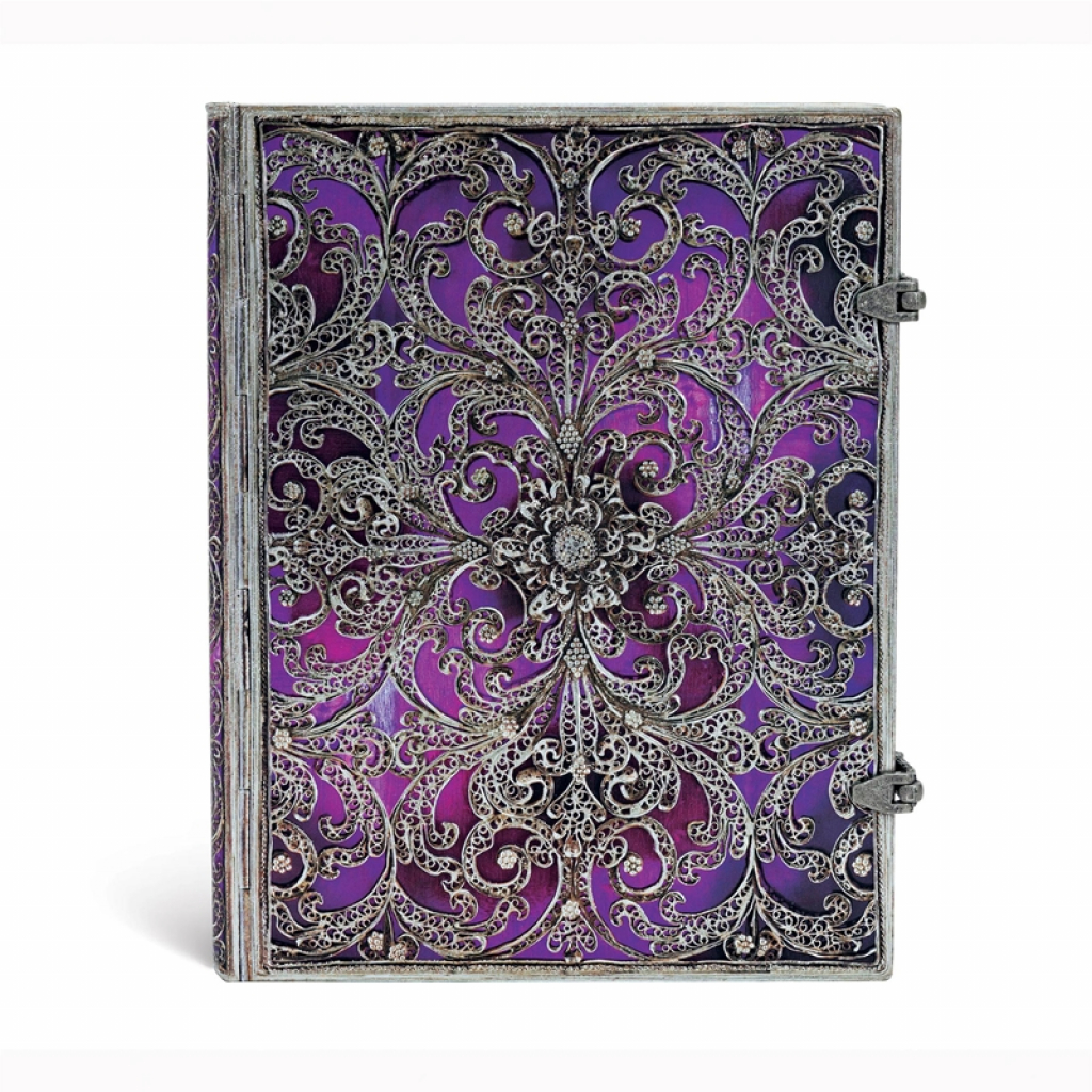 Paperblanks Тефтер Aubergine, Ultra, широки редове, твърда корица, 120 листана ниска цена с бърза доставка - BestPC.BG