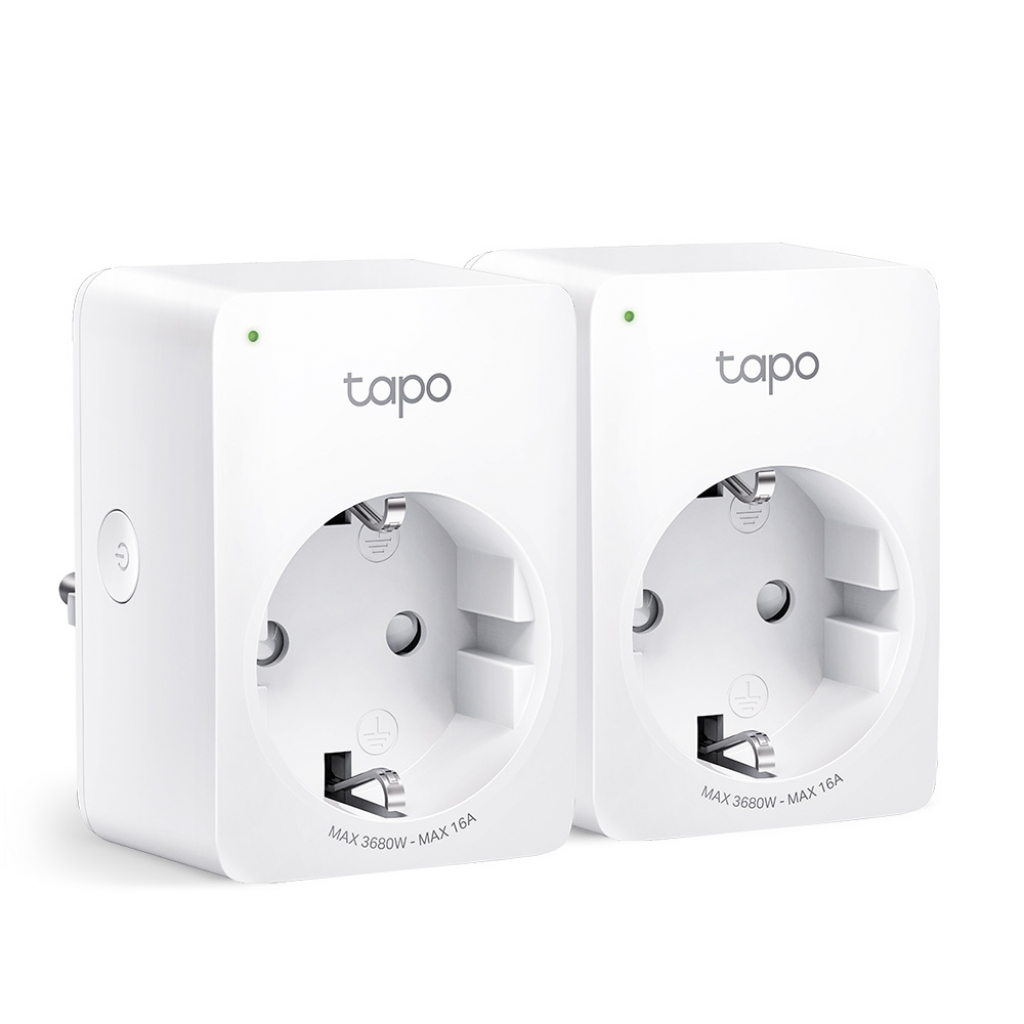 Контакт Wi-Fi Smart мини контакт TP-Link Tapo P110 (2-pack)на ниска цена с бърза доставка - BestPC.BG