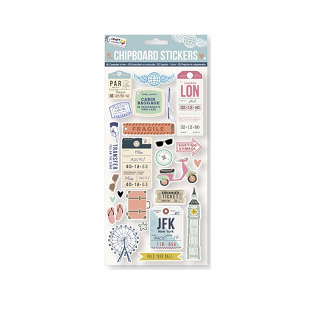 Craft ID Стикери Пътуване, от ПДЧна ниска цена с бърза доставка - BestPC.BG