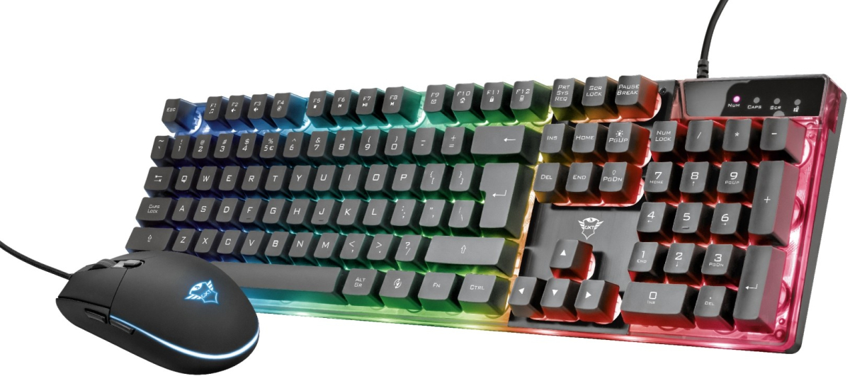 Клавиатура Геймърска TRUST GXT 838 Azor Gaming Keyboard & Mouse Comboна ниска цена с бърза доставка - BestPC.BG