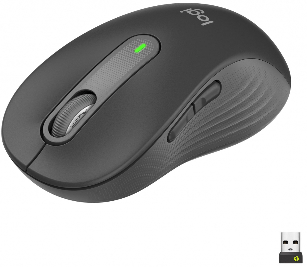 Безжична оптична мишка LOGITECH M650 Signature, чернана ниска цена с бърза доставка - BestPC.BG