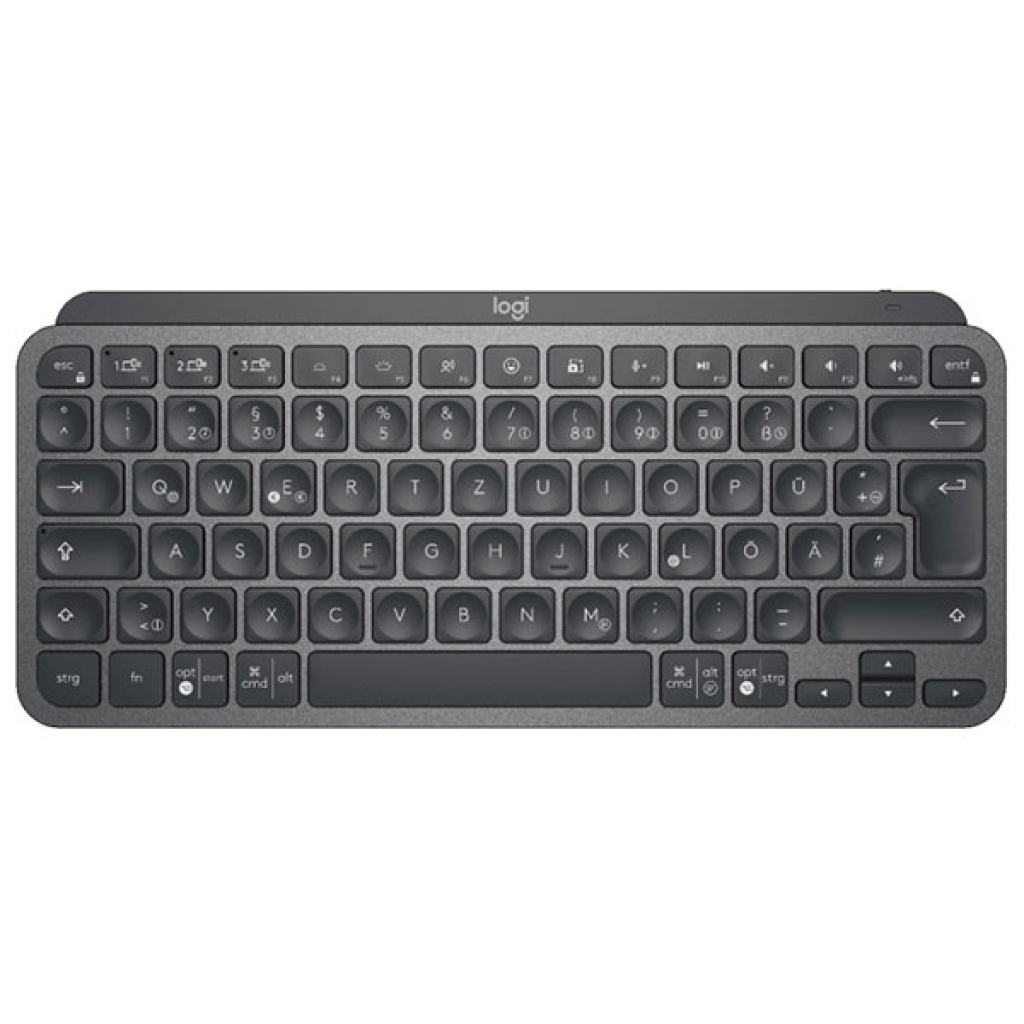 Безжична клавиатура Logitech MX Keys Mini Wireless Iluminated, сивана ниска цена с бърза доставка - BestPC.BG
