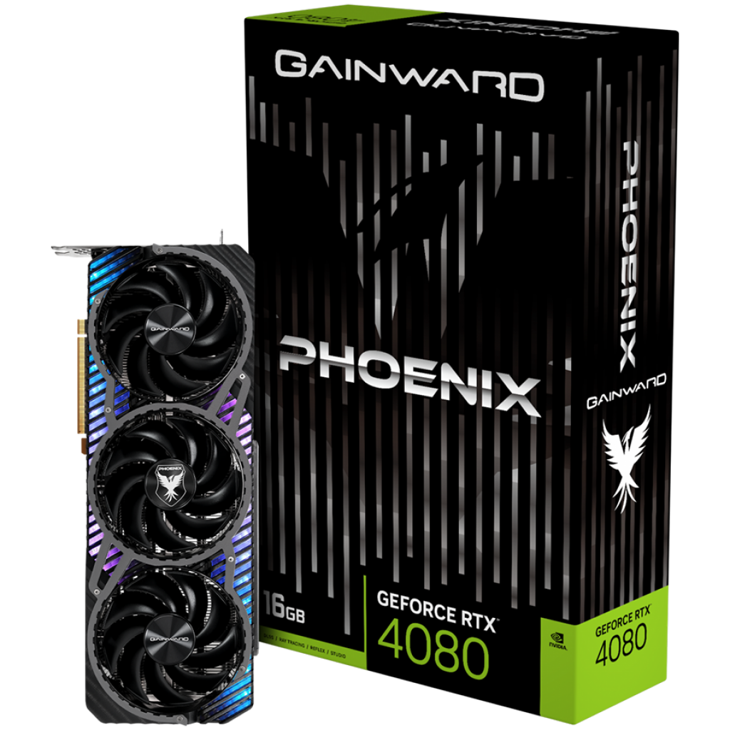 Видеокарта GAINWARD GeForce RTX 4080 Phoenix 16GB GDDR6X, 256 bit, 1x HDMI 2.1a, 3x DP 1.4ана ниска цена с бърза доставка - BestPC.BG