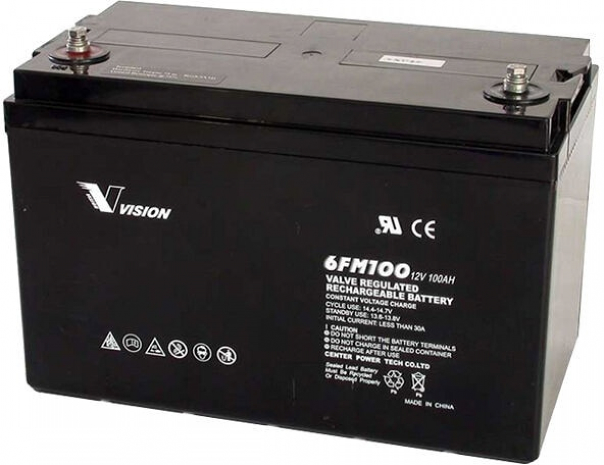 Акумулаторна батерия Makelsan 6-FM-100, 12V 100Ah, за UPS, 407 х 208 х 174 ммна ниска цена с бърза доставка - BestPC.BG