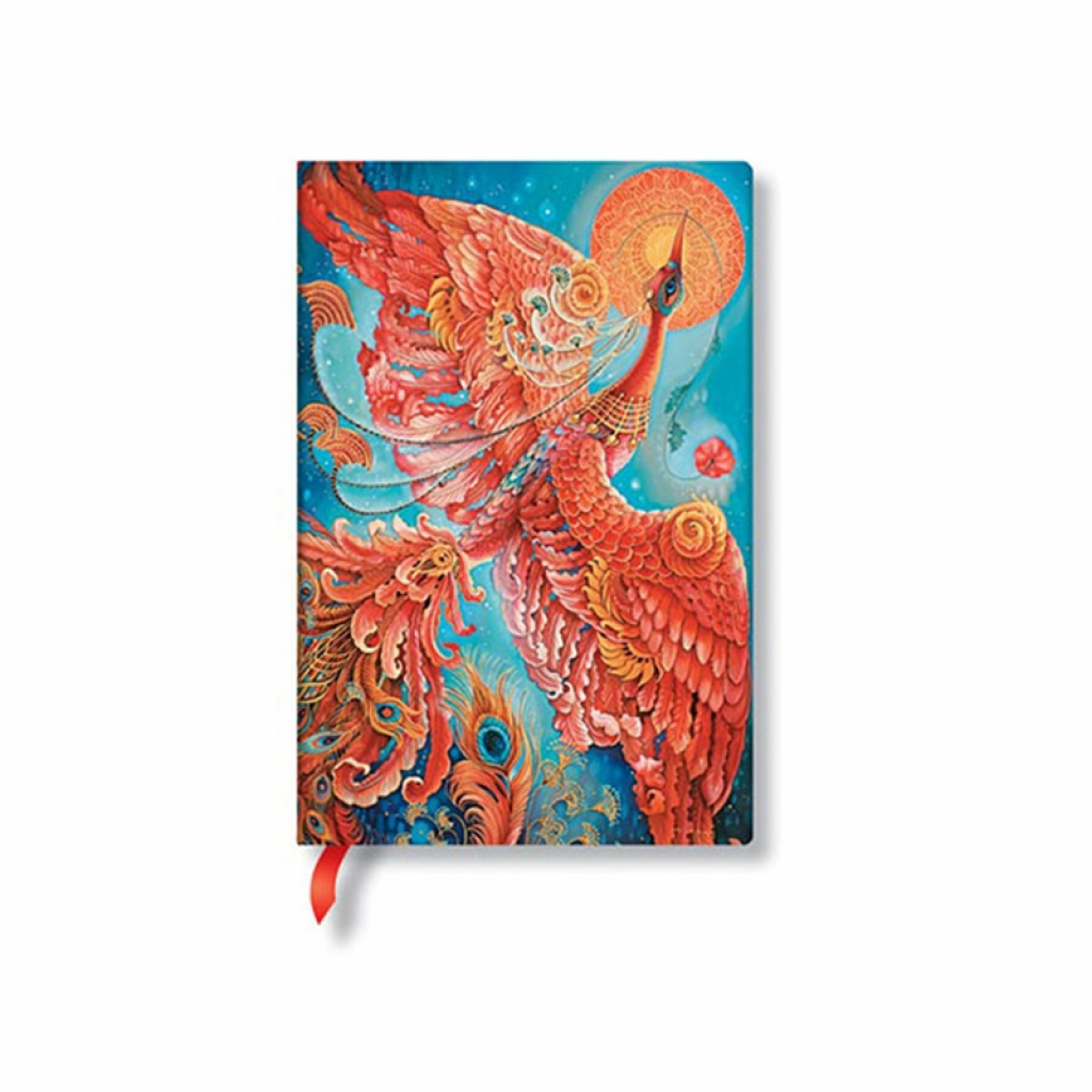 Paperblanks Тефтер Firebird, Mini, широки редове, мека корица, 104 листана ниска цена с бърза доставка - BestPC.BG