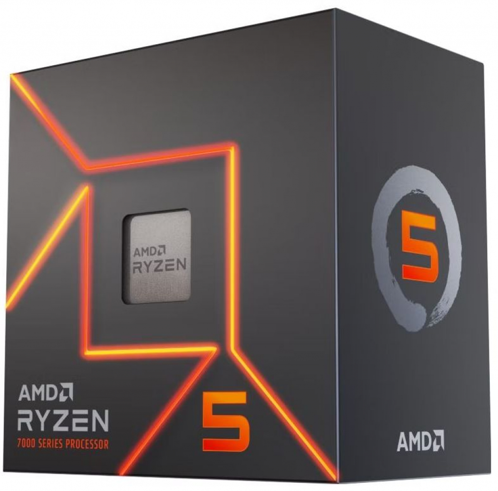 Процесор AMD Ryzen 5 7600, AM5, 6 cores, 3.80-5.10GHz, 32MB cache, Wraith Stealth Coolerна ниска цена с бърза доставка - BestPC.BG