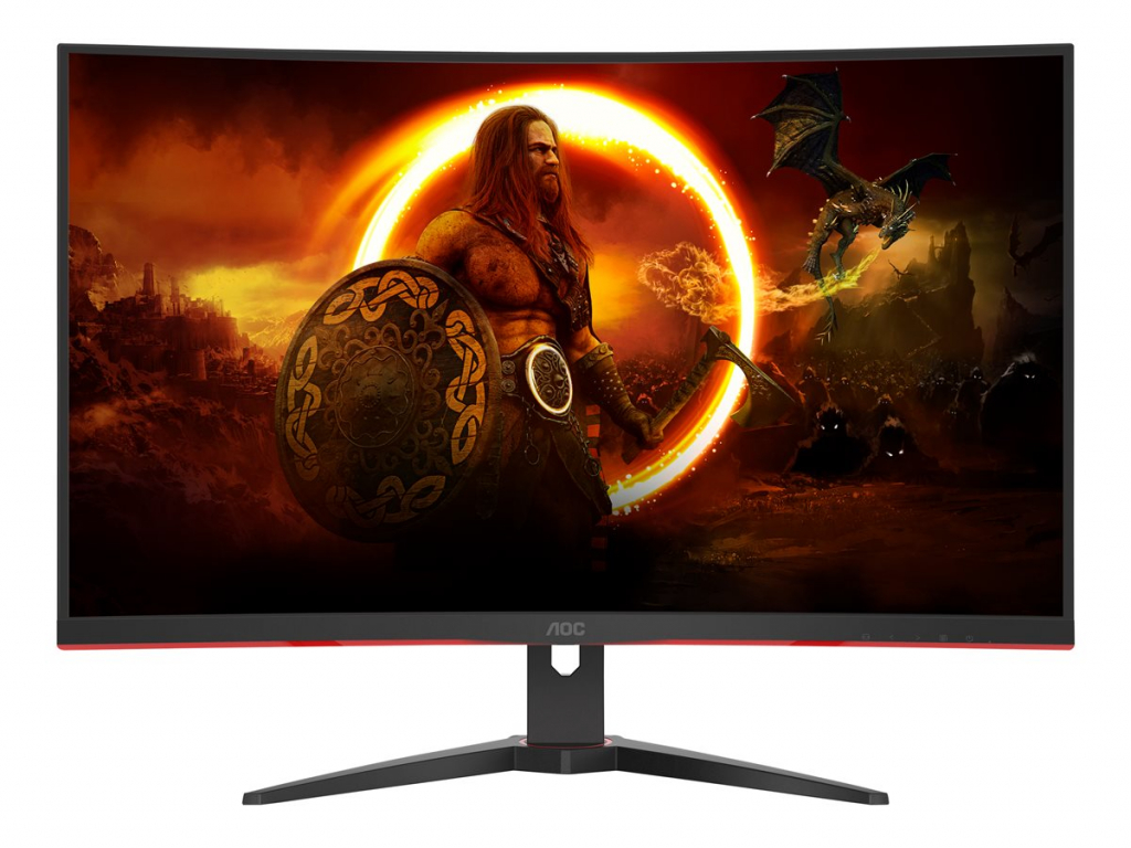 Монитор AOC CQ32G2SE-BK 31.5" 2560x1440, LED, VA, 1ms, 165Hz, HDMI, DPна ниска цена с бърза доставка - BestPC.BG