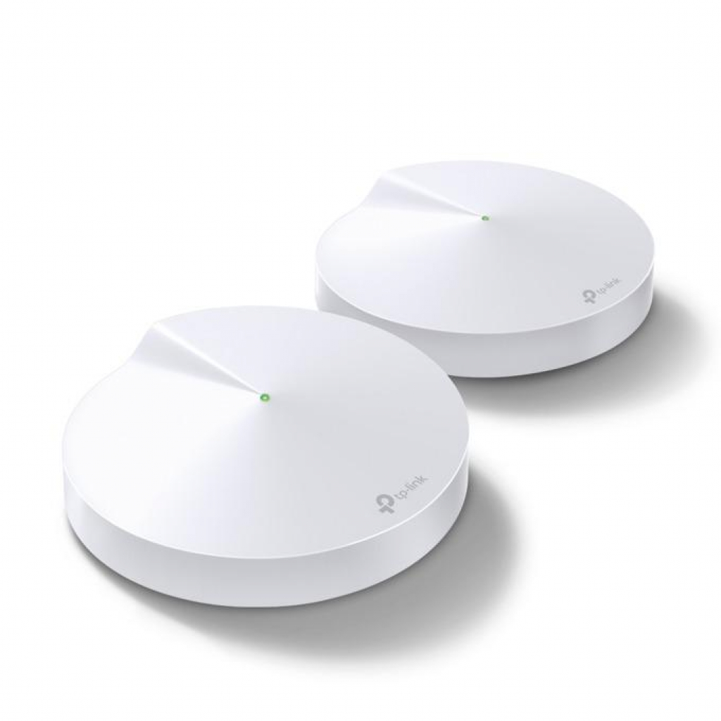 Безжични WiFi Mesh системa Безжичен рутер TP-Link Deco M5, AC1300, 2.4-5 GHz, 400 - 867 Mbps, Gigabitна ниска цена с бърза доставка - BestPC.BG