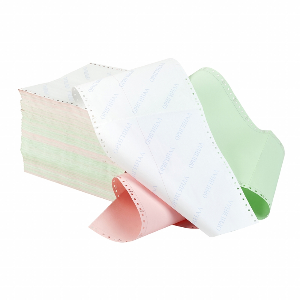 Хартия за принтер Office 1 Superstore Безконечна принтерна хартия, 240 mm, 11\'\', 3 пласта,цветнана ниска цена с бърза доставка - BestPC.BG