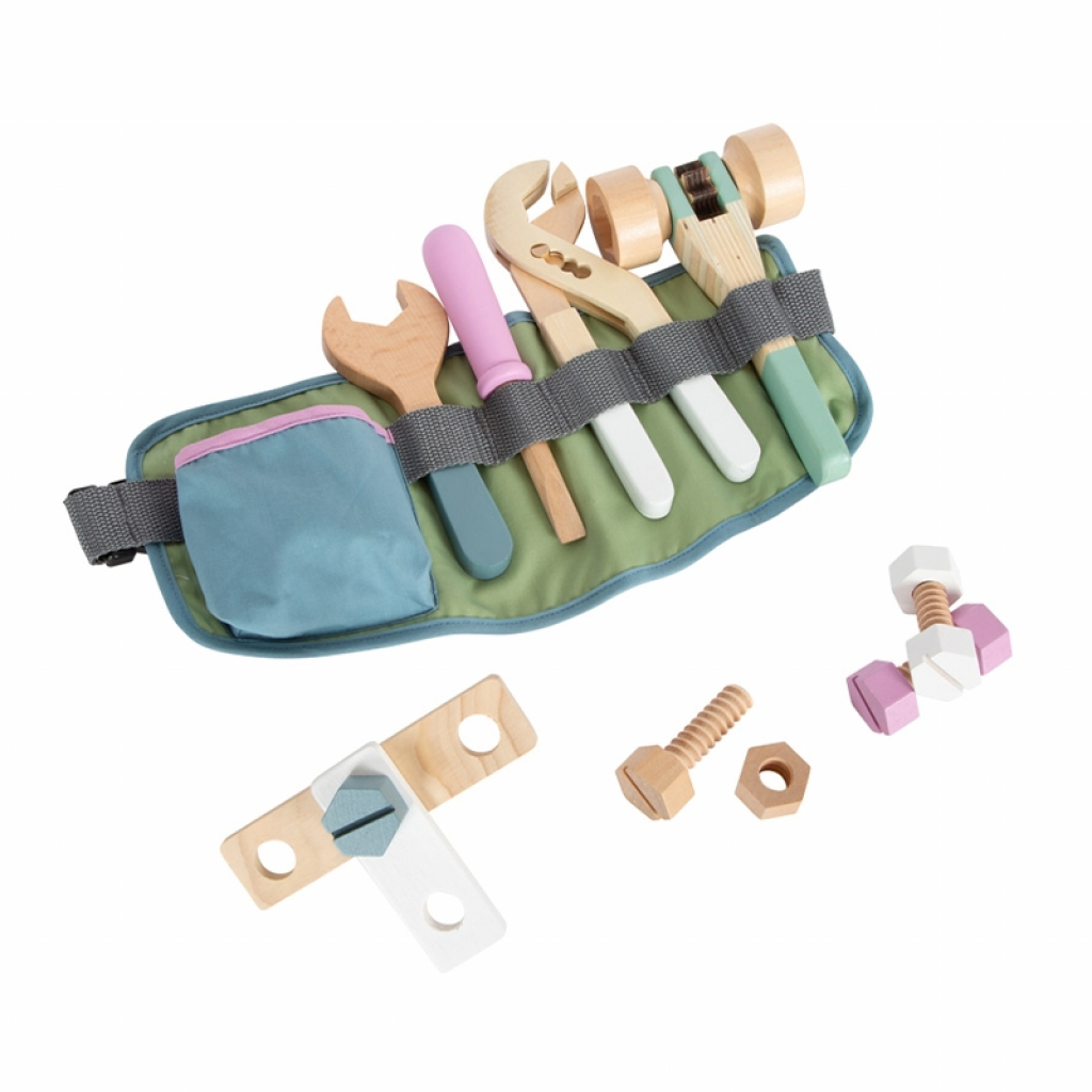 Small Foot Колан с инструменти, дървенина ниска цена с бърза доставка - BestPC.BG