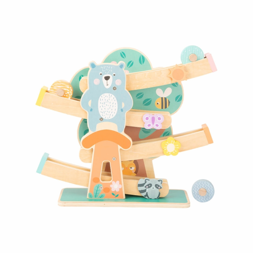 Small Foot Писта с топчета, с животни, дървенана ниска цена с бърза доставка - BestPC.BG