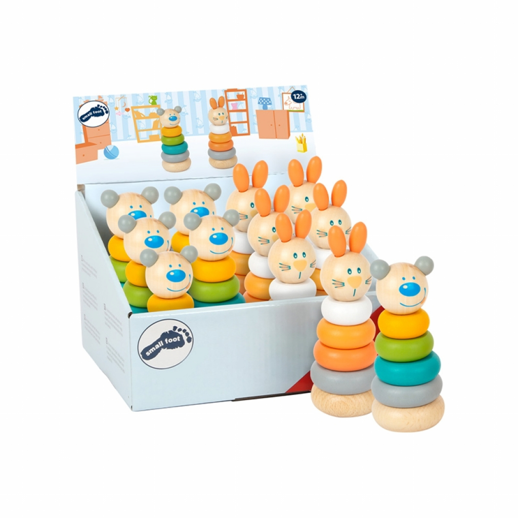 Small Foot Дисплей с кули за надграждане, дървени, 12 брояна ниска цена с бърза доставка - BestPC.BG