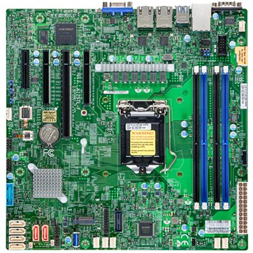 Сървърен компонент Supermicro mainboard server MBD-X12STL-F-O microATX, Dual LAN with Intel I210на ниска цена с бърза доставка - BestPC.BG