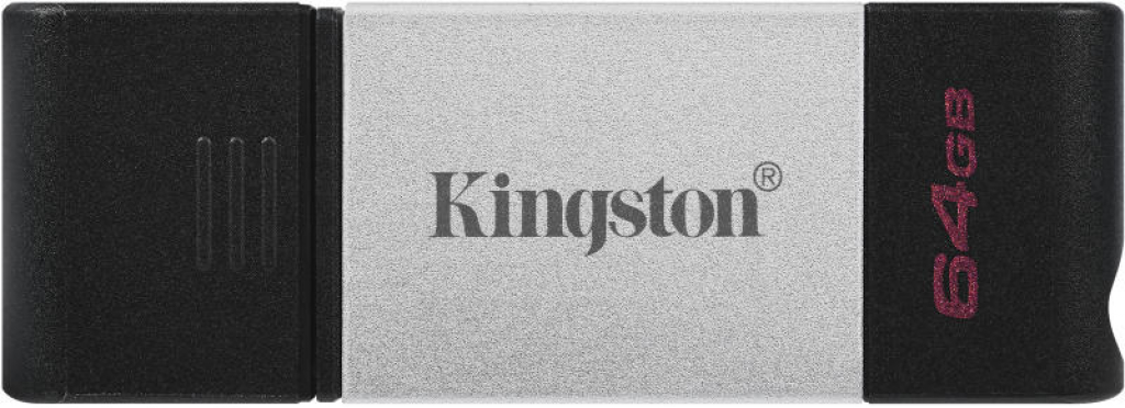 USB флаш памет Kingston DT80, 64GB, USB Type-Cна ниска цена с бърза доставка - BestPC.BG