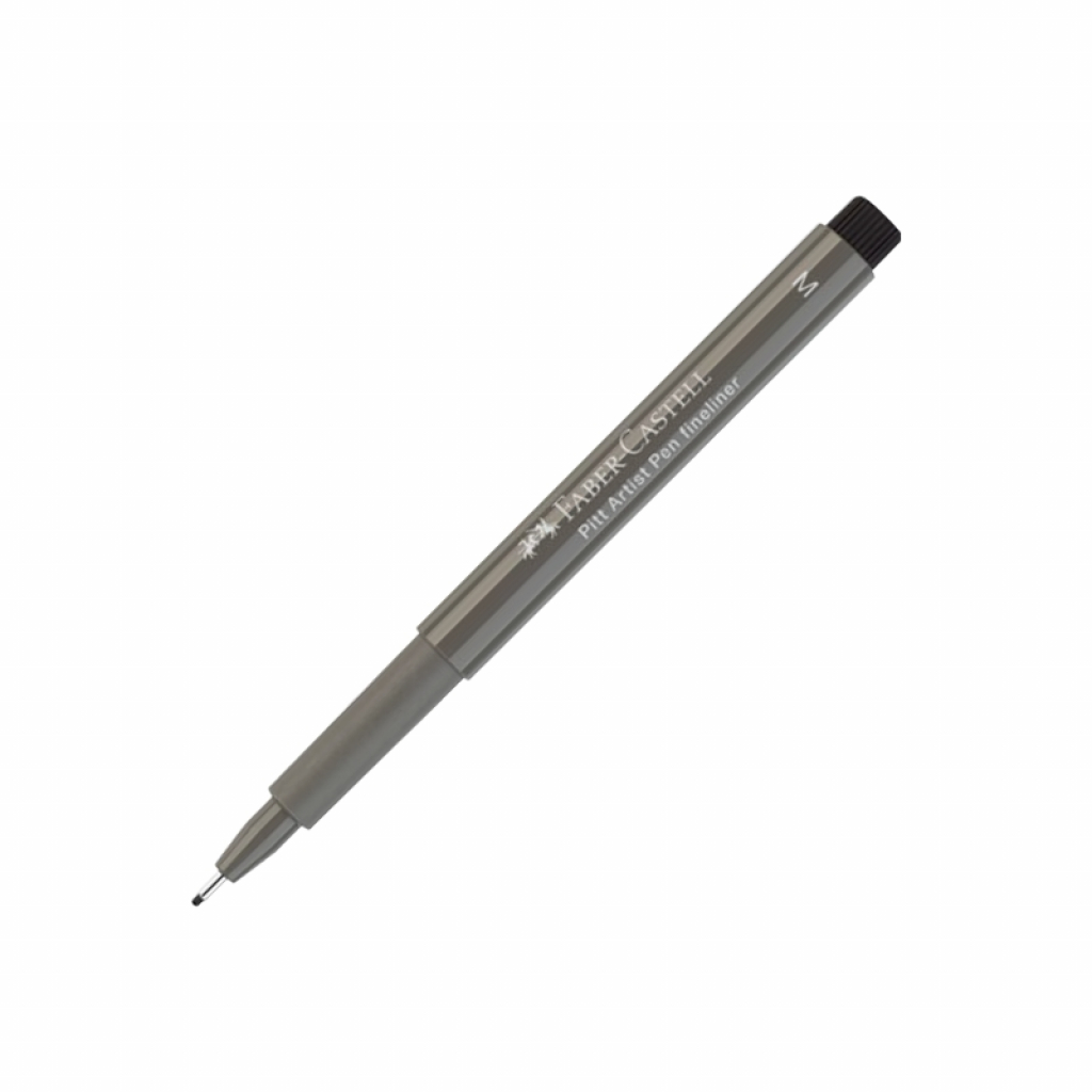 Faber-Castell Тънкописец Pitt Pen 273, M, топлосивна ниска цена с бърза доставка - BestPC.BG