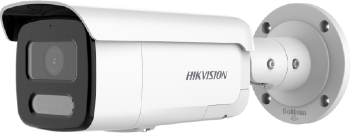 Камера HikVision DS-2CD2T47G2-LSU/SL, 4MP, 2.8мм ден, IR осветление до 60мна ниска цена с бърза доставка - BestPC.BG