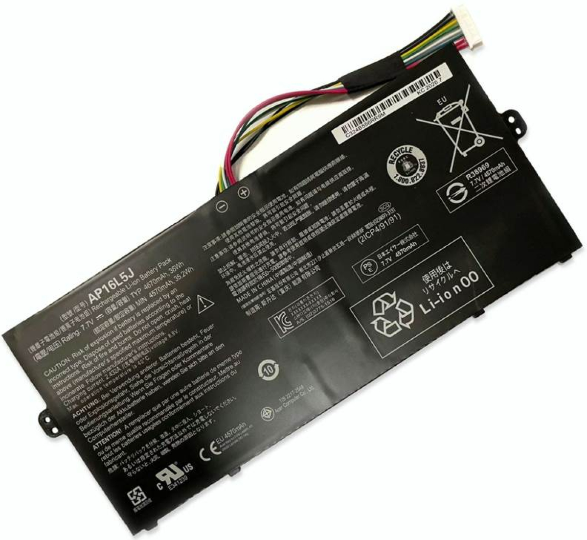 Батерия за ACER Swift 5 SF514-52T SF514-53T Switch 3 SW312-31 AP16L5Jна ниска цена с бърза доставка - BestPC.BG