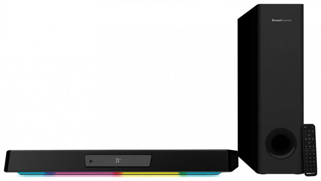 Озвучителна система Creative SB Katana V2X, 2.1, 90W, TOSLINK, 3.5, Bluetooth, USB-IN, Черенна ниска цена с бърза доставка - BestPC.BG