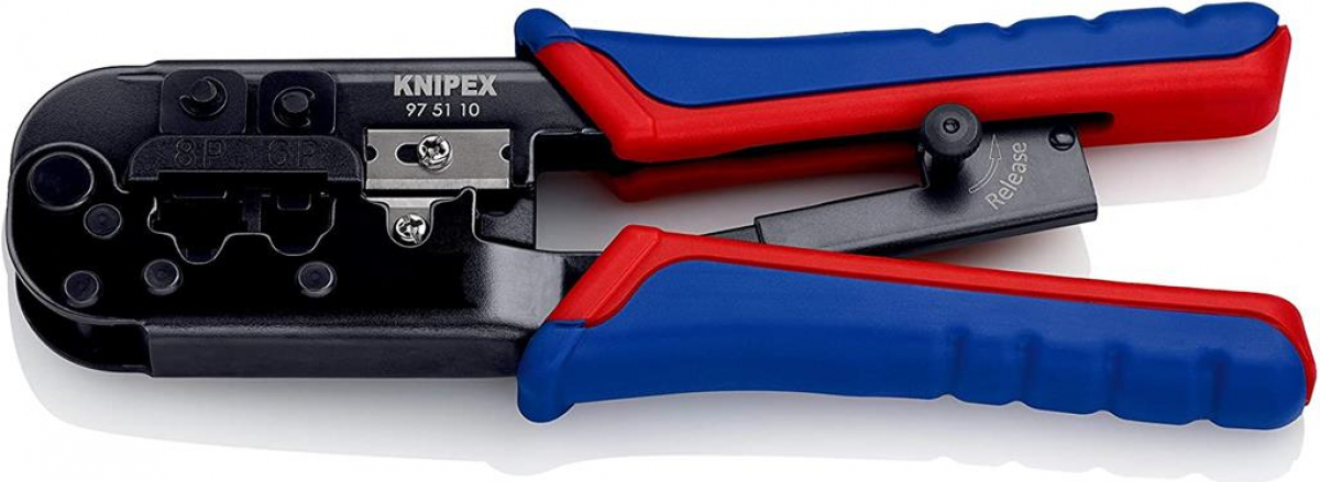 Инструмент/Тестер Клещи кримпващи RJ45, Rj11 KNIPEX на ниска цена с бърза доставка - BestPC.BG