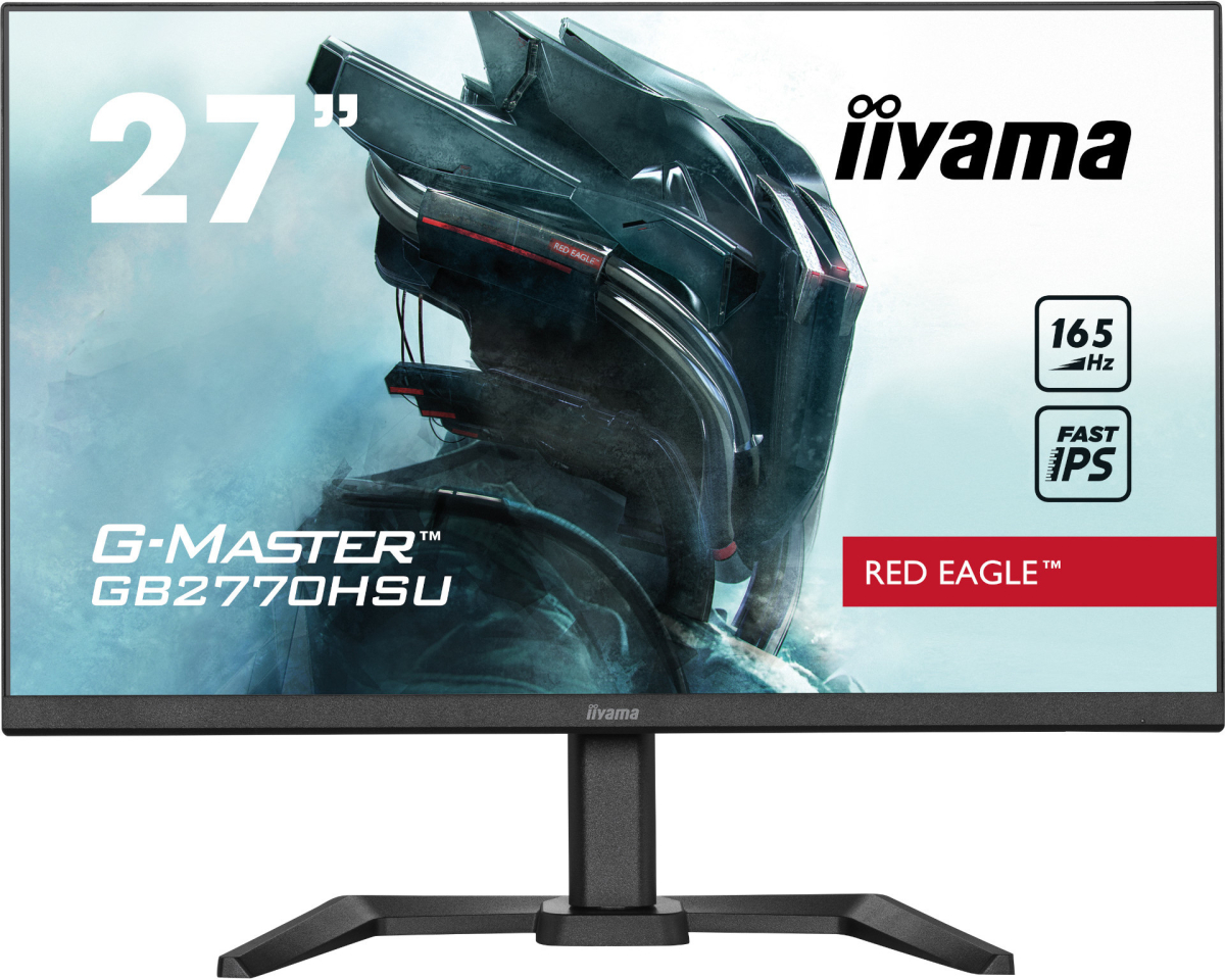 Монитор Геймърски IIYAMA GB2770HSU-B5, 27\'\', IPS IGZO, 16:1, 1920x1080, 250 cd/m2, 165Hzна ниска цена с бърза доставка - BestPC.BG