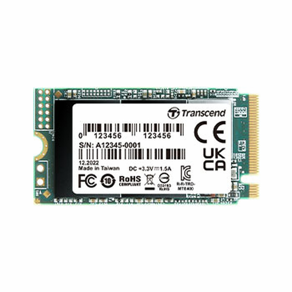 SSD Transcend 1TB, M.2 2242, PCIe Gen3x4, NVMe, 3D TLC, DRAM-lessна ниска цена с бърза доставка - BestPC.BG