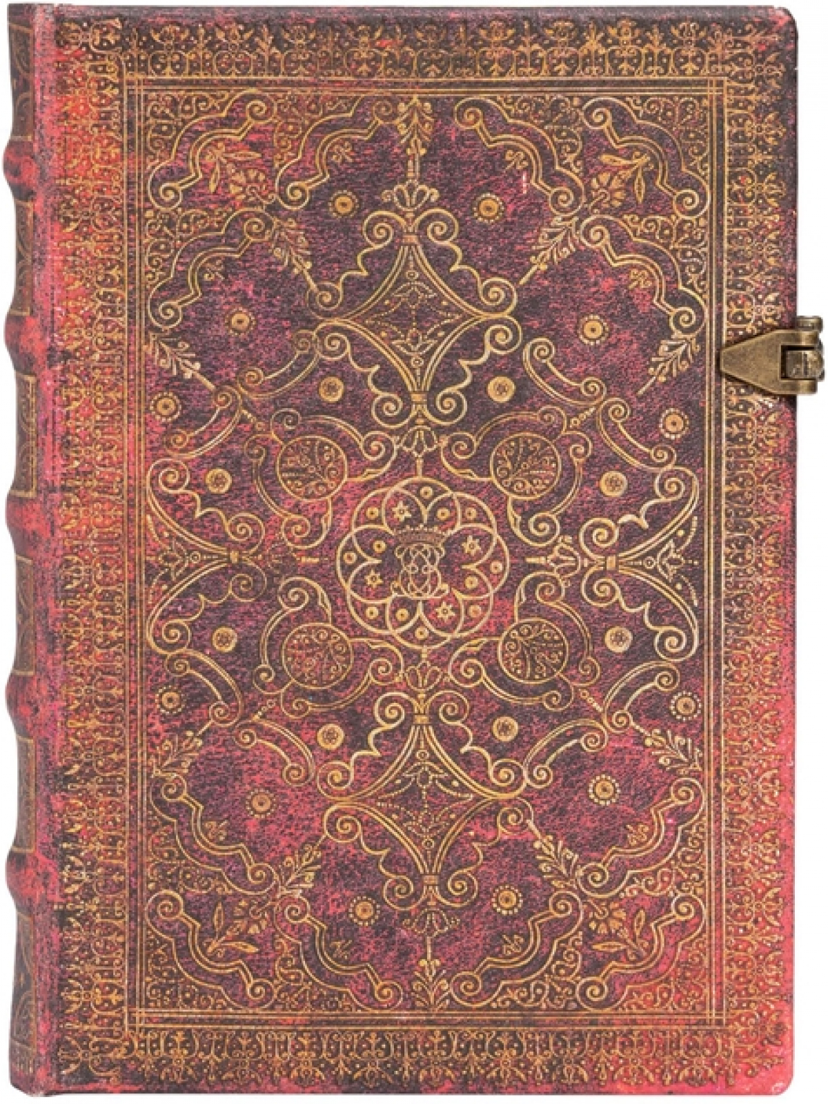 Paperblanks Тефтер Carmine, Midi, широки редове, твърда корица, 120 листана ниска цена с бърза доставка - BestPC.BG