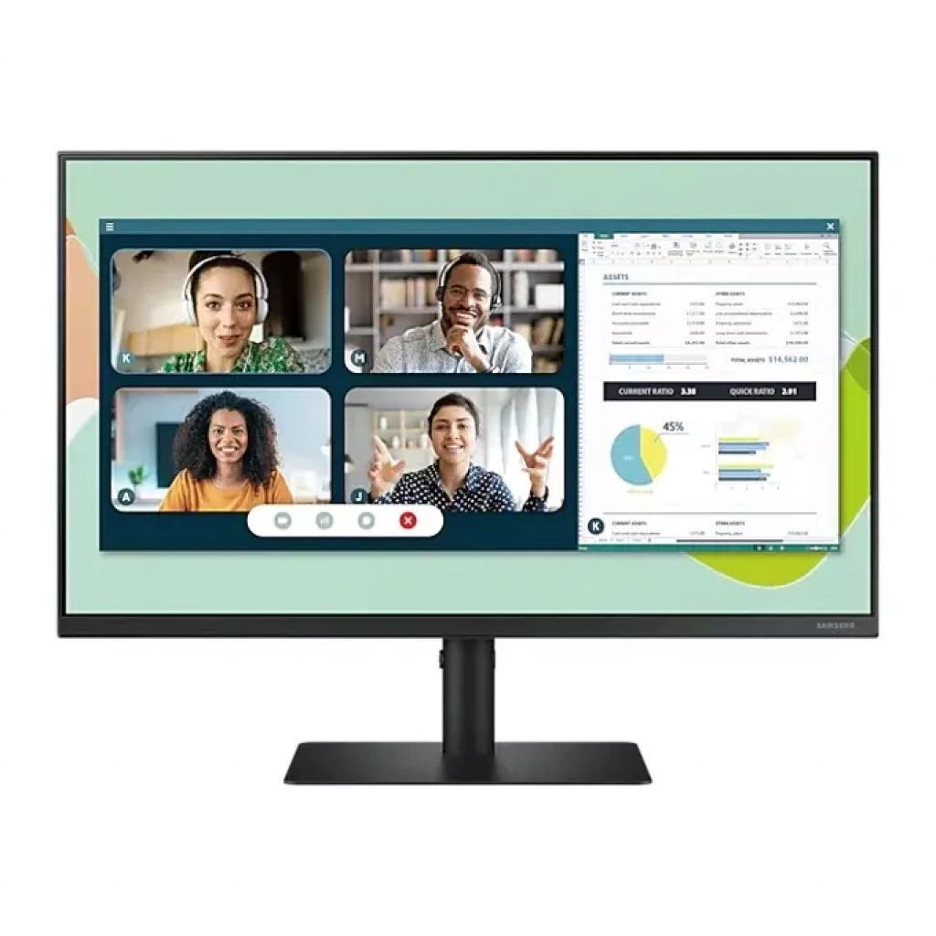 Монитор Samsung LS24A400VEUXEN 24" 1920 x 1080 Full HD, LED, IPS, 5ms, 60Hz, HDMI, DP, VGAна ниска цена с бърза доставка - BestPC.BG