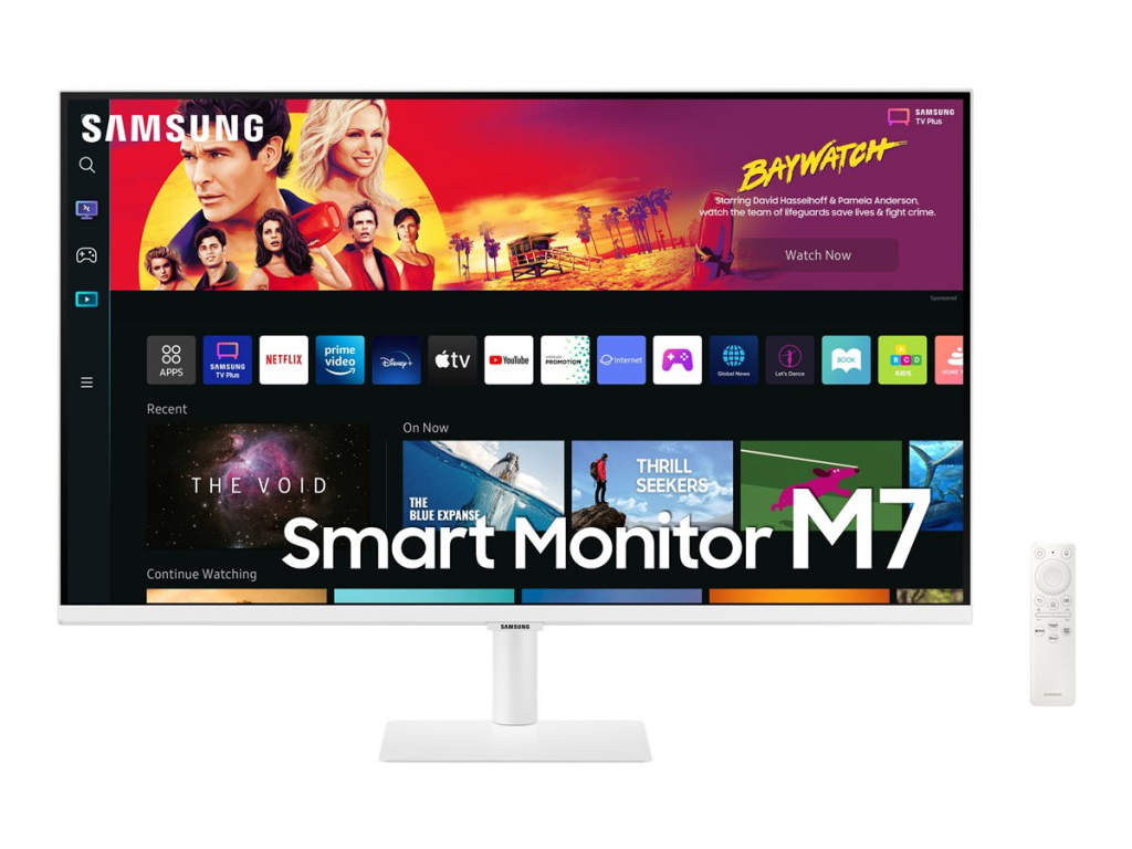Монитор Samsung LS32BM701UUXEN 32" 3840 x 2160 4K, LED, VA, 4ms, 60Hz, HDMIна ниска цена с бърза доставка - BestPC.BG