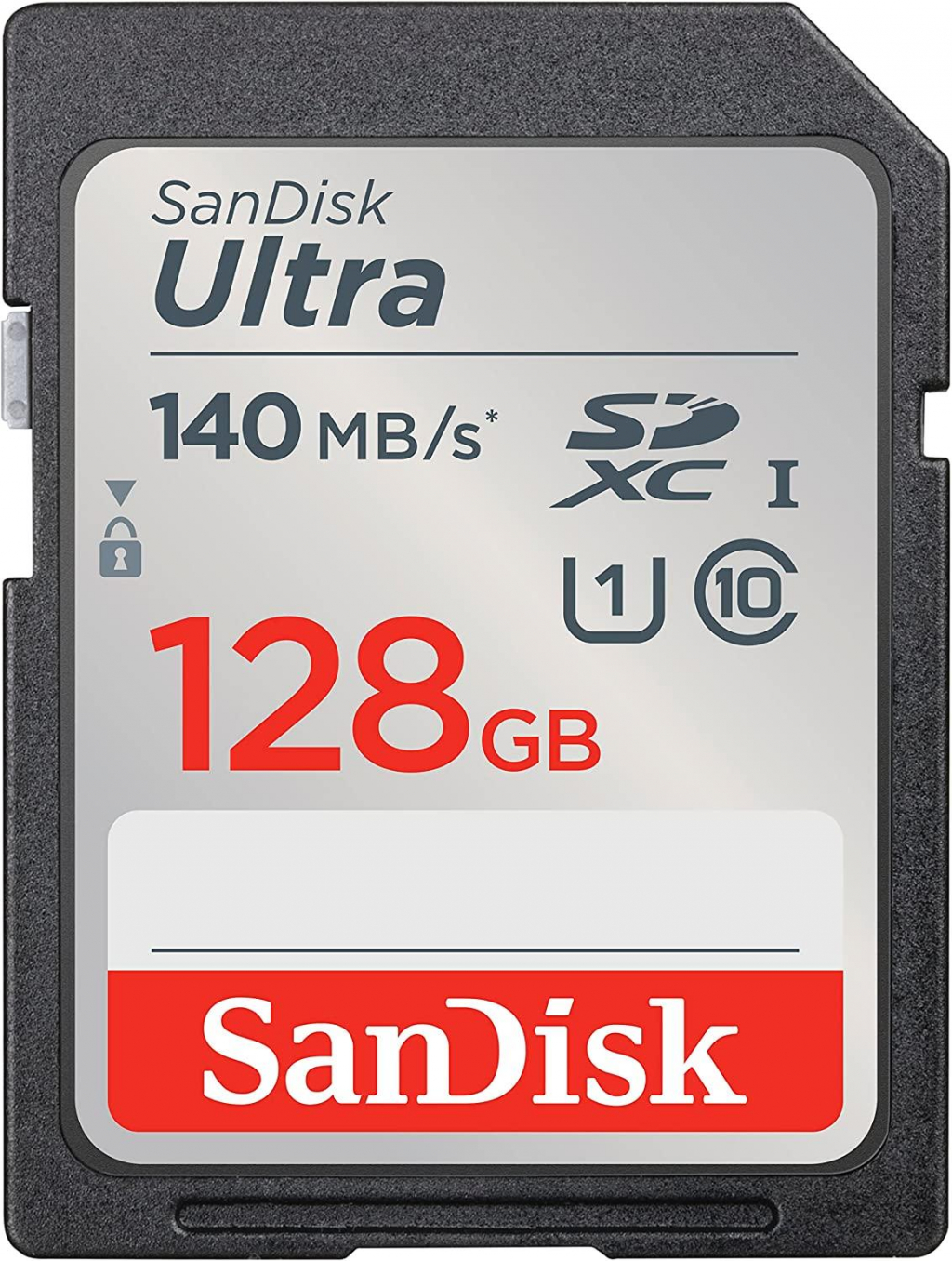 SANDISK Ultra SDXC, 128GB, 140MB/s, Class 10на ниска цена с бърза доставка - BestPC.BG