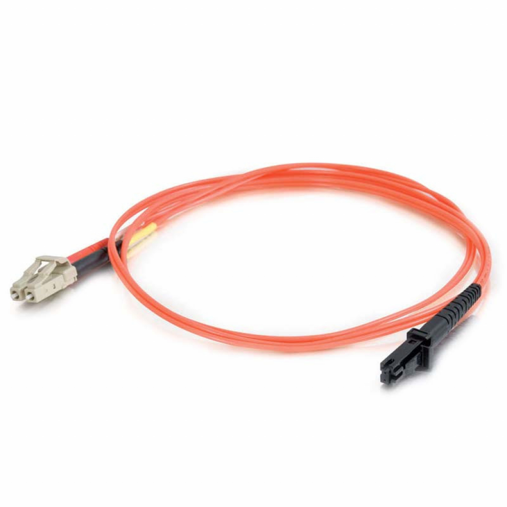 Оптична пач корда LC-MTRJ, Мулти мод OM1, Дуплекс, Оранжева, 2мм, 2мна ниска цена с бърза доставка - BestPC.BG