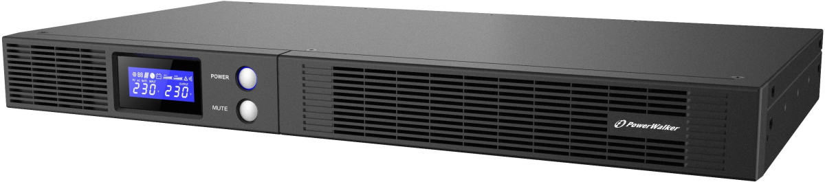 Непрекъсваемо захранване (UPS) UPS POWERWALKER VI 1000 R1U, 1000 VA Line Interactiveна ниска цена с бърза доставка - BestPC.BG