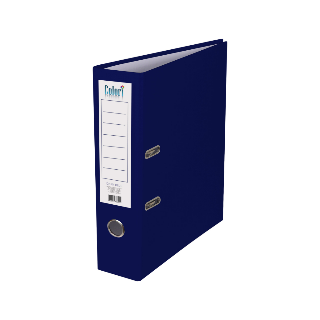 Colori Класьор, 8 cm, PP, без метален кант, тъмносинна ниска цена с бърза доставка - BestPC.BG