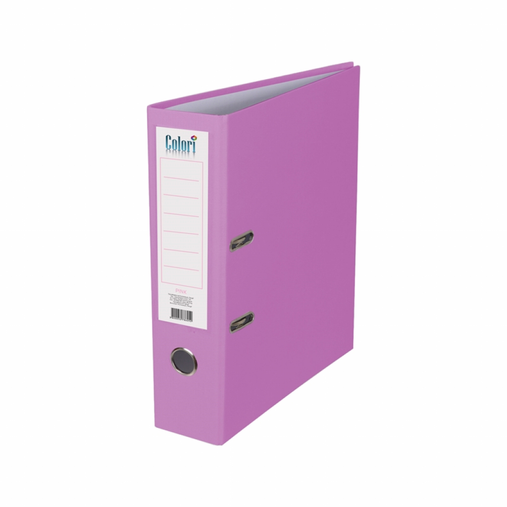 Colori Класьор, 8 cm, PP, без метален кант, розовна ниска цена с бърза доставка - BestPC.BG