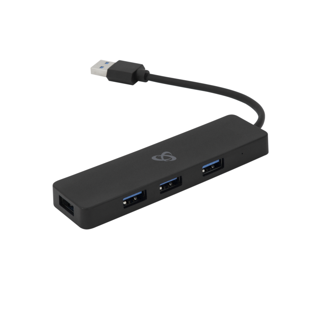 SBOX H-504 :: USB 3.0 хъб, 4 порта, черенна ниска цена с бърза доставка - BestPC.BG