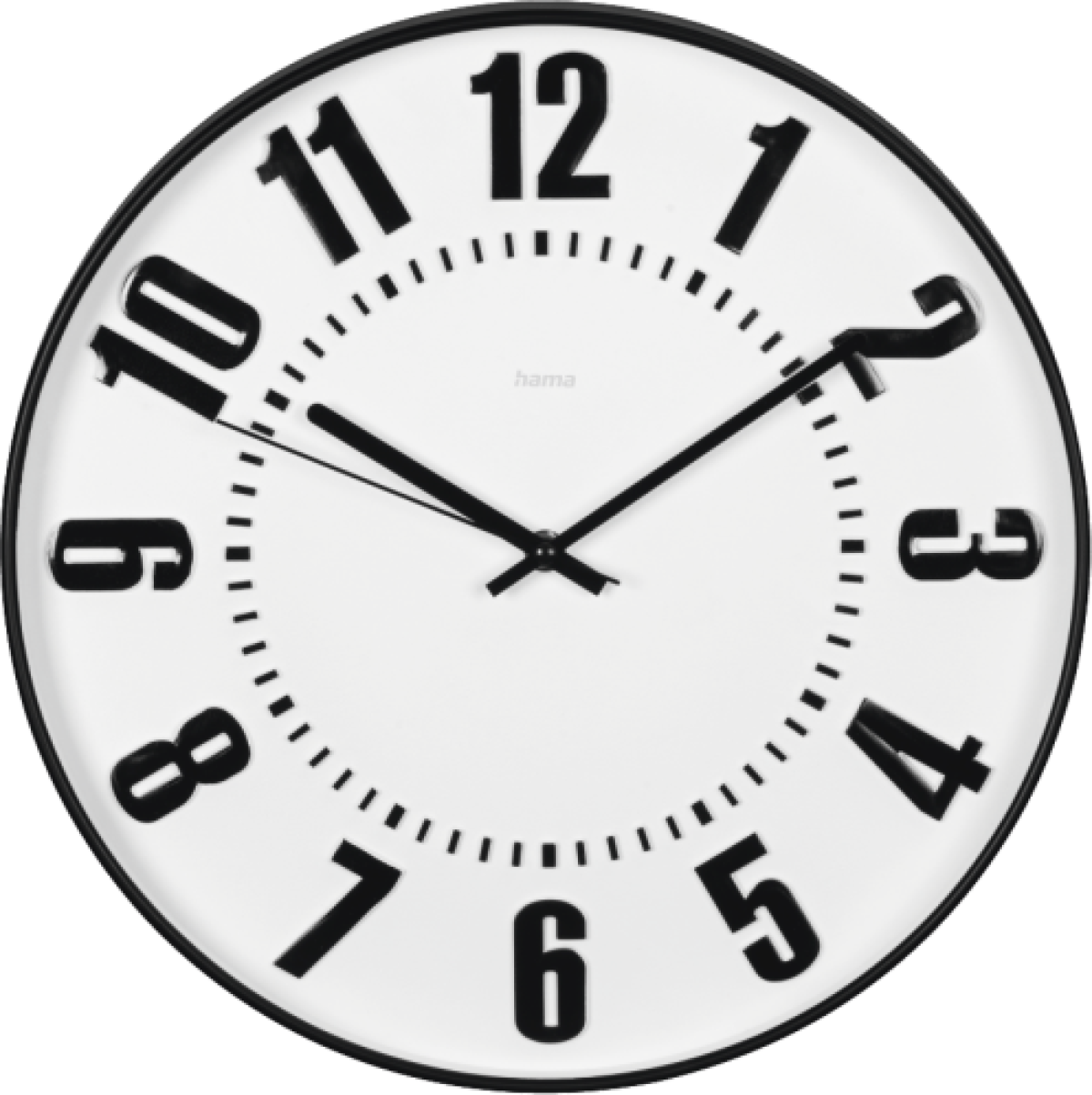 Стенен часовник Black Digits, HAMA-185859на ниска цена с бърза доставка - BestPC.BG