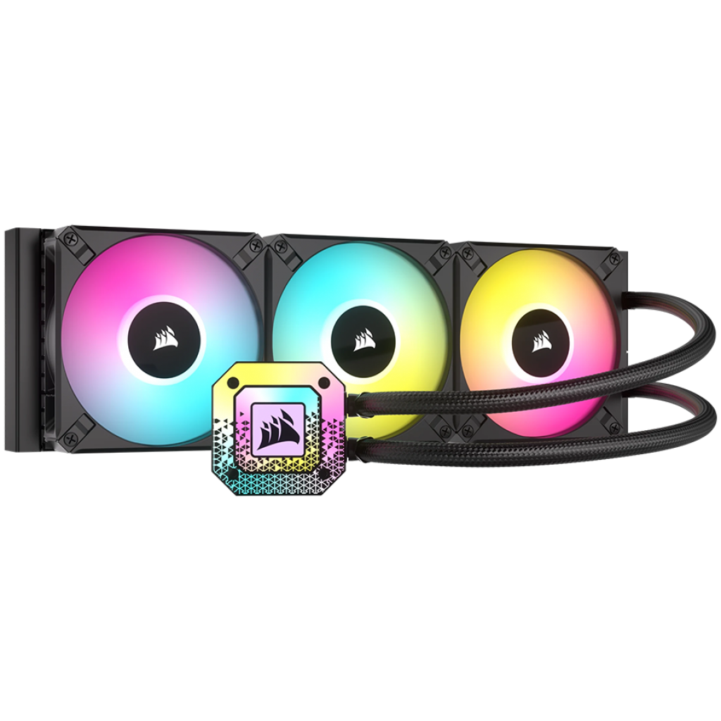 Водно охлаждане Corsair iCUE H150i ELITE CAPELLIX XT, 360mm Radiator, Черенна ниска цена с бърза доставка - BestPC.BG