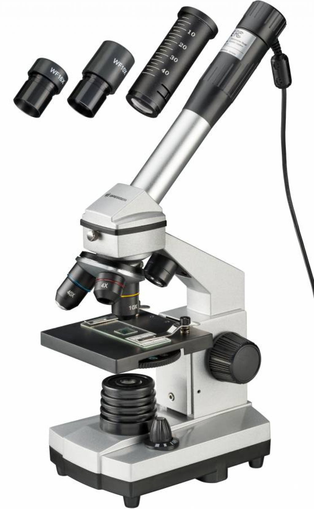 Микроскоп Bresser Junior 40–1024x, с калъфна ниска цена с бърза доставка - BestPC.BG